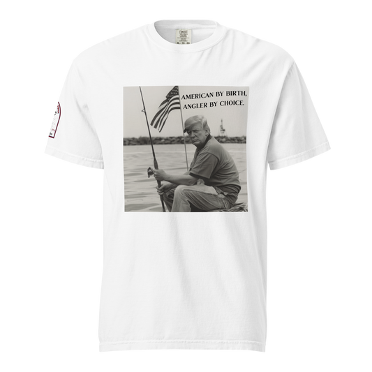 Trump, The Angler (White T-Shirt)